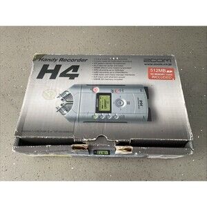 ZOOM H4 Handy Recorder Handheld Digital Recorder TESTED